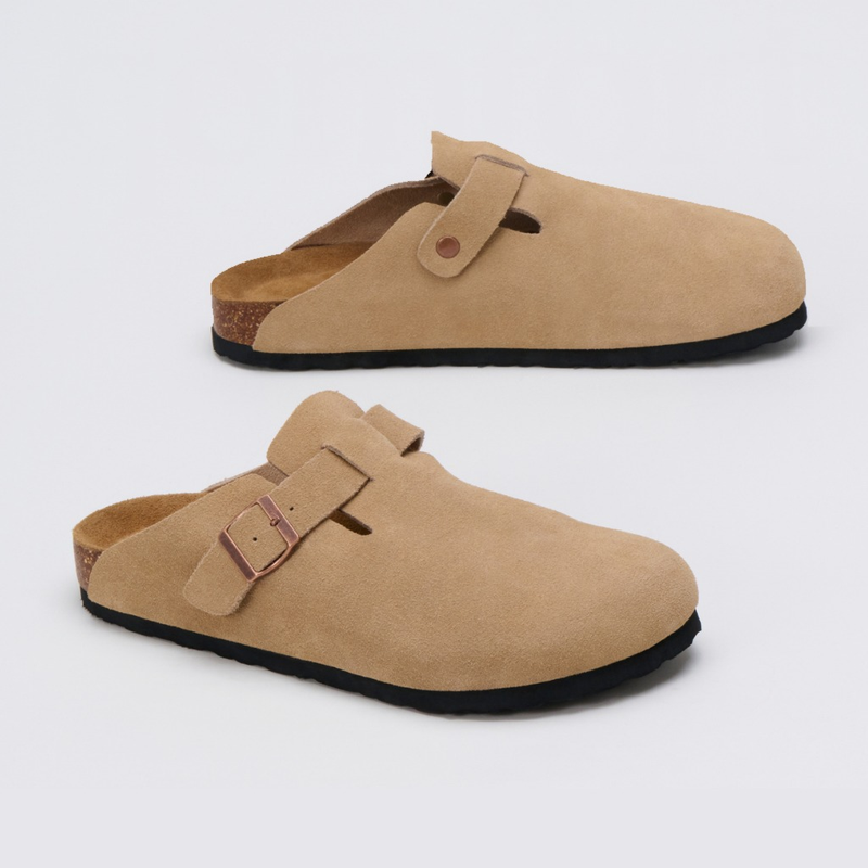 The Premium Suede Clog